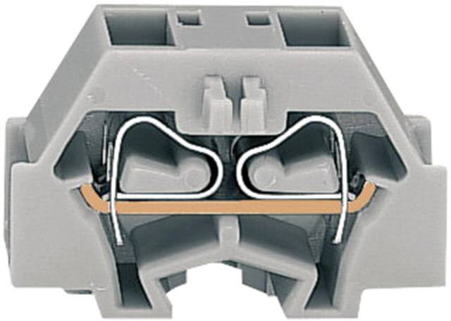 WAGO 260-331 Terminal 8 mm Pull spring Configuration: L Grey 1 pc(s)