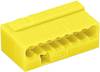 WAGO 243-508 Screw terminal flexible: 0.6- fixed: -0.8 mm² Number of pins: 8 1 pc(s) Yellow