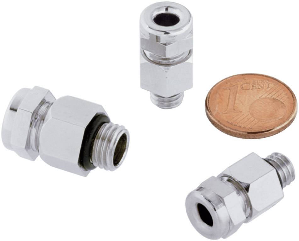 LAPP 52001880 Cable gland M8 Brass Nickel 1 pc(s)