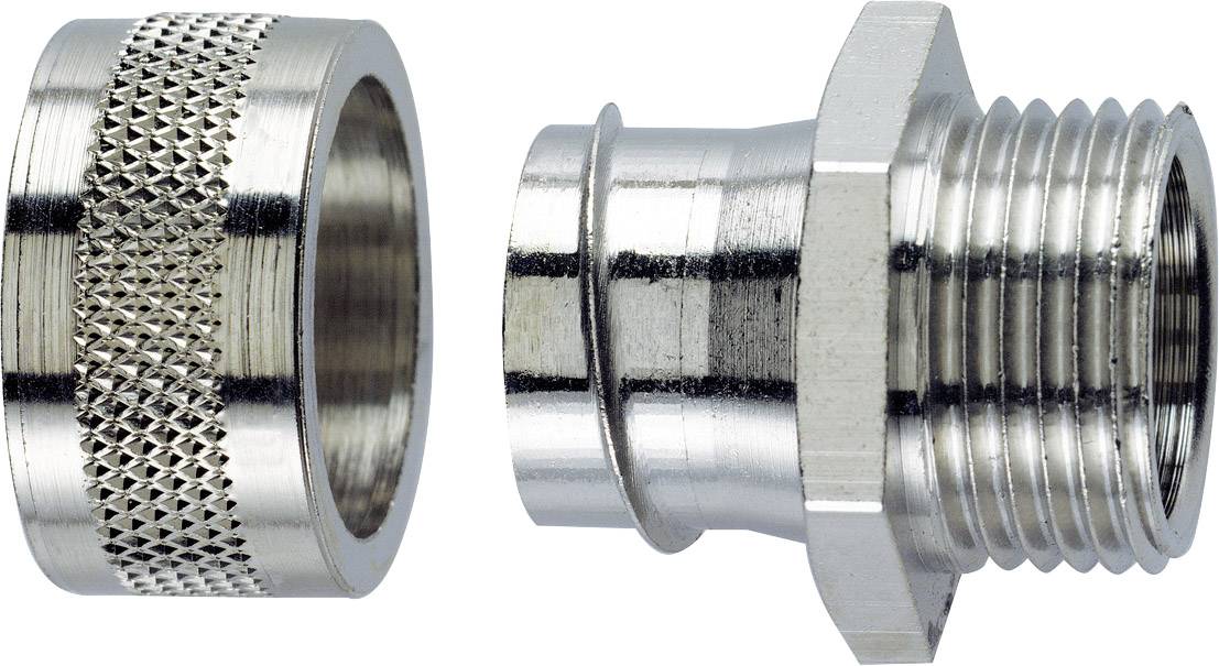 LAPP 55502031 SILVYN® LGF-2-M 25X1.5 SILVYN Metal Cable Gland Nickel-plated brass Silver
