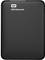 External hard drive 'WD Elements' in black, rectangular and compact.