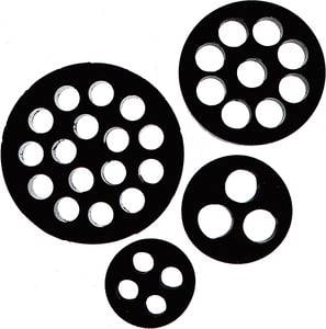 LAPP 53325360 SKINTOP® DIX-M25 Multi-seal inset    M25 3 x 6 mm Nitrile rubber Black 1 pc(s)