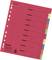 A red register sheet with ten numbered and colour-coded dividers from 1 to 10. Text 'FALKEN' in the bottom left corner.