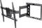 Swivel Metal TV Wall Mount, Suitable for Flat Screens, with Articulating Arms and Adjustable Mounting Brackets