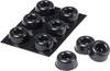 3M SJ 5009 MPBB Foot self-adhesive, circular Black (Ø x H) 22.3 mm x 10.1 mm 6 pc(s)