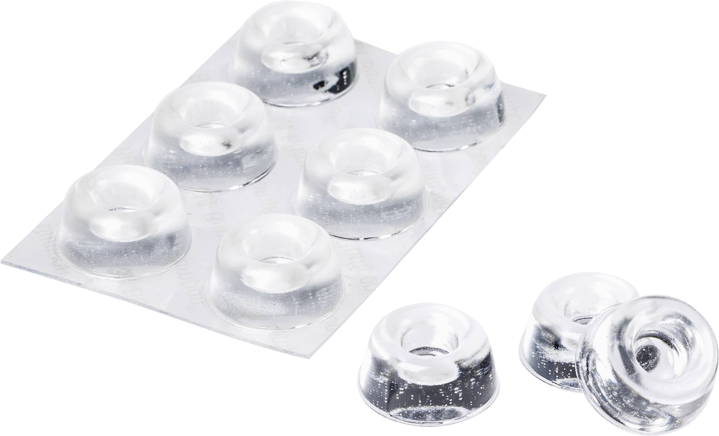 3M SJ 5309 MPCB Foot self-adhesive, circular Transparent (Ø x H) 22.3 mm x 10.1 mm 6 pc(s)