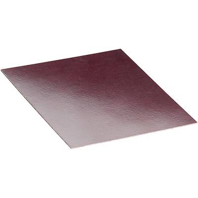 Proma 708 032 1020c Mounting plate (L x W x H) 100 x 200 x 2 mm Phenolic paper Brown 1 pc(s) 