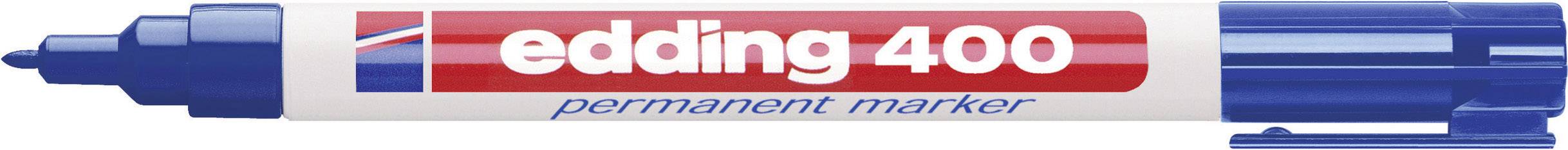 Edding Permanentmarker 4-400-1-1003 Permanent marker Blue waterproof: Yes