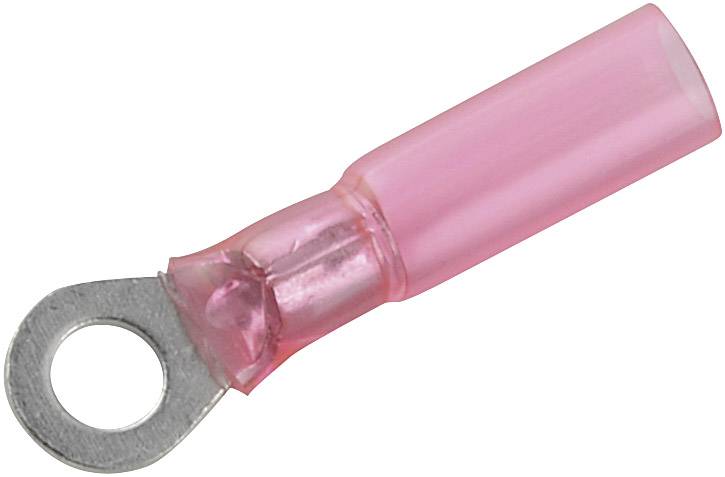 DSG Canusa 7932130302 Ring terminal + heatshrink Cross section (max.)=1.50 mm² Hole Ø=8 mm Partially insulated Red 1 pc(s)