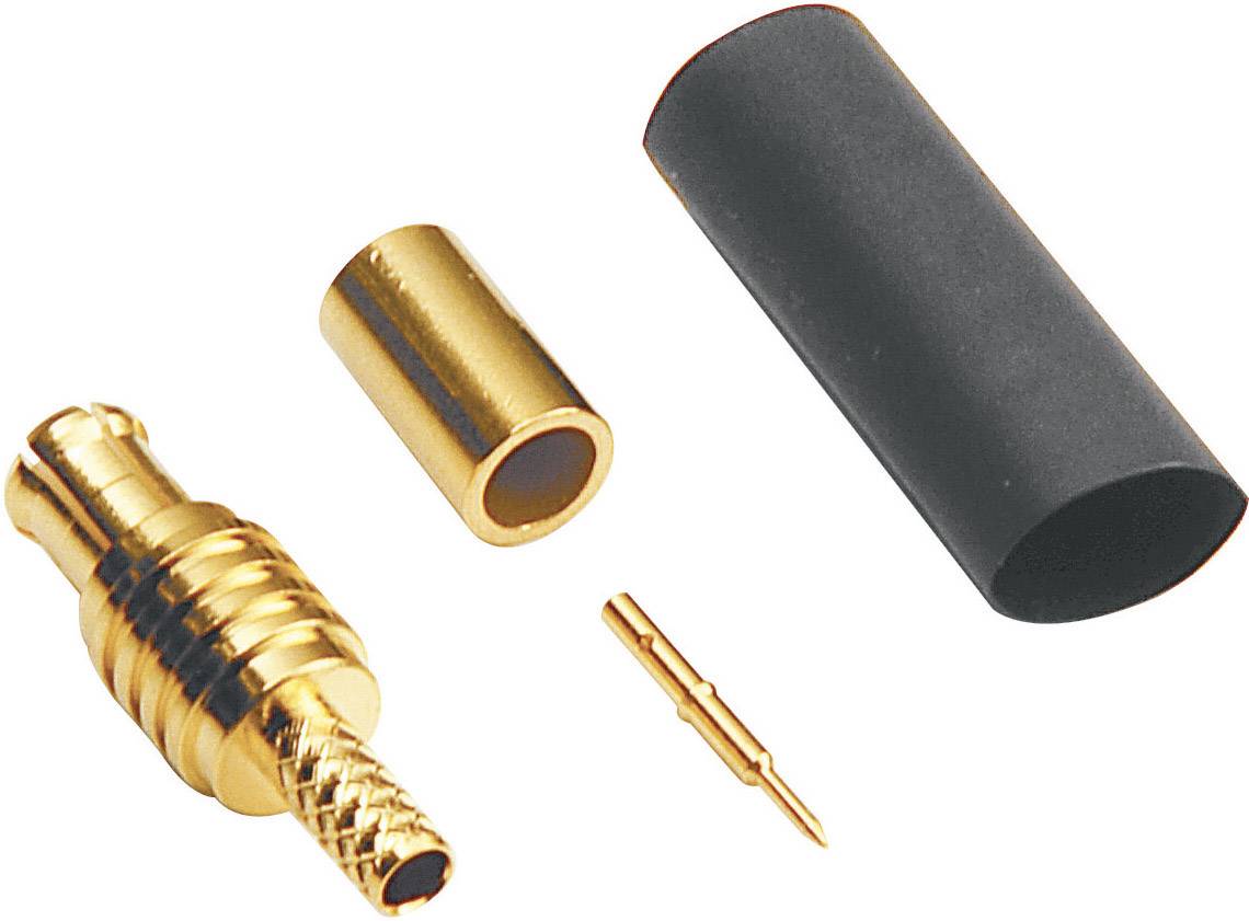 BKL Electronic 0416002 0416002 MCX connector Plug, straight 50 Ω 1 pc(s)