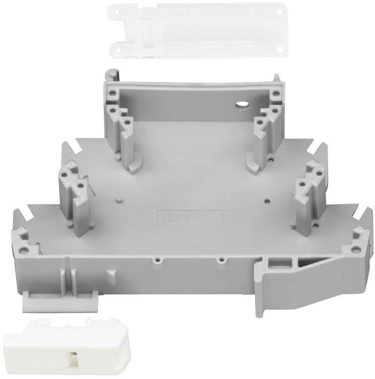 WAGO 789905 DIN rail casing 90 x 17.5 x 55 Polyamide 6.6 Grey 1 Set
