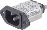 TE Connectivity 6609006-1 Line filter + IEC socket 250 V AC 1 A 10 mH 1 pc(s)