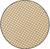 Circular grid with diagonal stripes and regular holes, similar to a ventilation grille or a perforated plate.