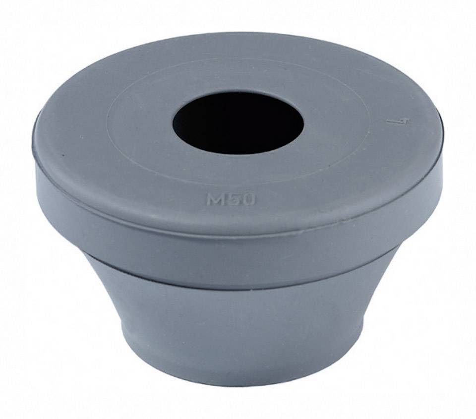 Wiska FD 16 Grommet Terminal Ø (max.) 7 mm Black 1 pc(s)