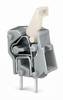 WAGO 257-742 Spring-loaded terminal 2.50 mm² Number of pins 1 Dark grey 500 pc(s)