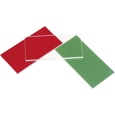 Acrylic glass pane (L x W) 100 mm x 100 mm Material thickness 3 mm Red 1 pc(s)