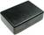 A rectangular, black plastic enclosure, closed, without visible markings or labelling.