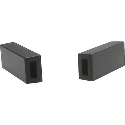 Strapubox USB1SW USB casing 56 x 20 x 12  Acrylonitrile butadiene styrene Black 1 pc(s) 