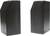 Two black, rectangular enclosures with bevelled edges, side by side on a white background.