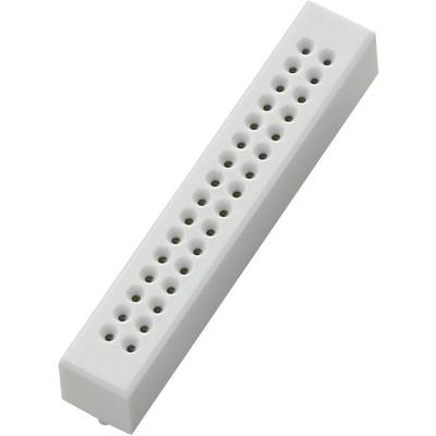 TRU COMPONENTS Breadboard + solder lug Total number of pins 32 (L x W x H) 48.8 x 8.4 x 8.4 mm 1 pc(s)-0