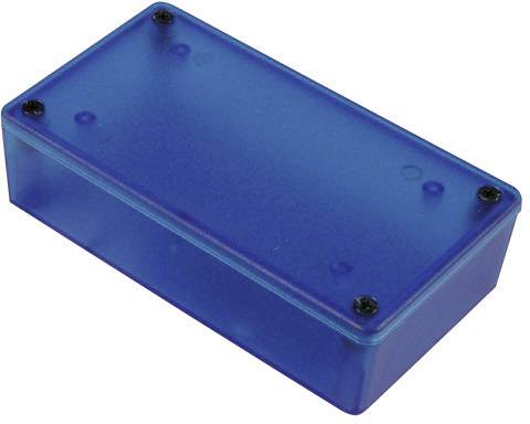 Hammond Electronics 1591XXDTBU Universal enclosure 152 x 82 x 50 Acrylonitrile butadiene styrene Blue (transparent) 1 pc(s)