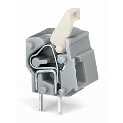 WAGO 257-763 Spring-loaded terminal 2.50 mm² Number of pins (num) 1 Light grey 300 pc(s) 