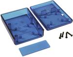 Hammond Electronics 1593YTBU Hand-held casing 140 x 66 x 28 Acrylonitrile butadiene styrene Blue (transparent) 1 pc(s)