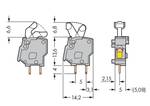 Modular PCB terminal block