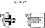 PB Fastener 331340 ISO Blind Nut Neoprene