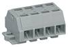 WAGO 260-204 Punch-down block 8 mm Pull spring Configuration: L Grey 100 pc(s)