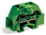 Space-saving, 4-conductor end terminal block