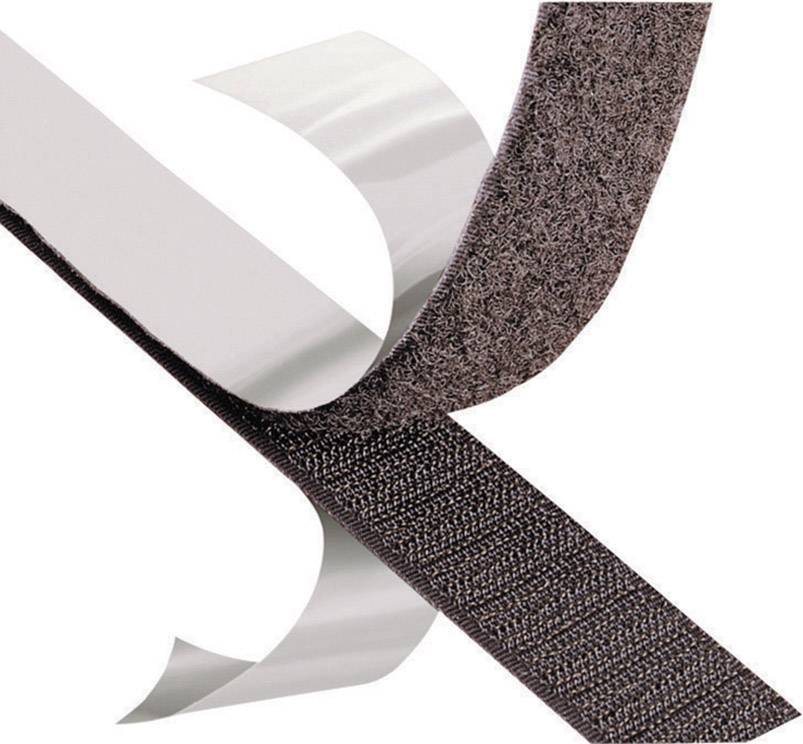 3M SJ 3527N Hook-and-loop tape stick-on Hook pad (L x W) 1000 mm x 25 mm White Sold per metre