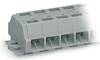 WAGO 261-202 Punch-down block 10 mm Pull spring Configuration: L Grey 100 pc(s)