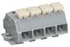 WAGO 261-204/332-000 Punch-down block 10 mm Pull spring Configuration: L Grey 100 pc(s)