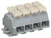 WAGO 261-204/342-000 Punch-down block 10 mm Pull spring Configuration: L Grey 100 pc(s)