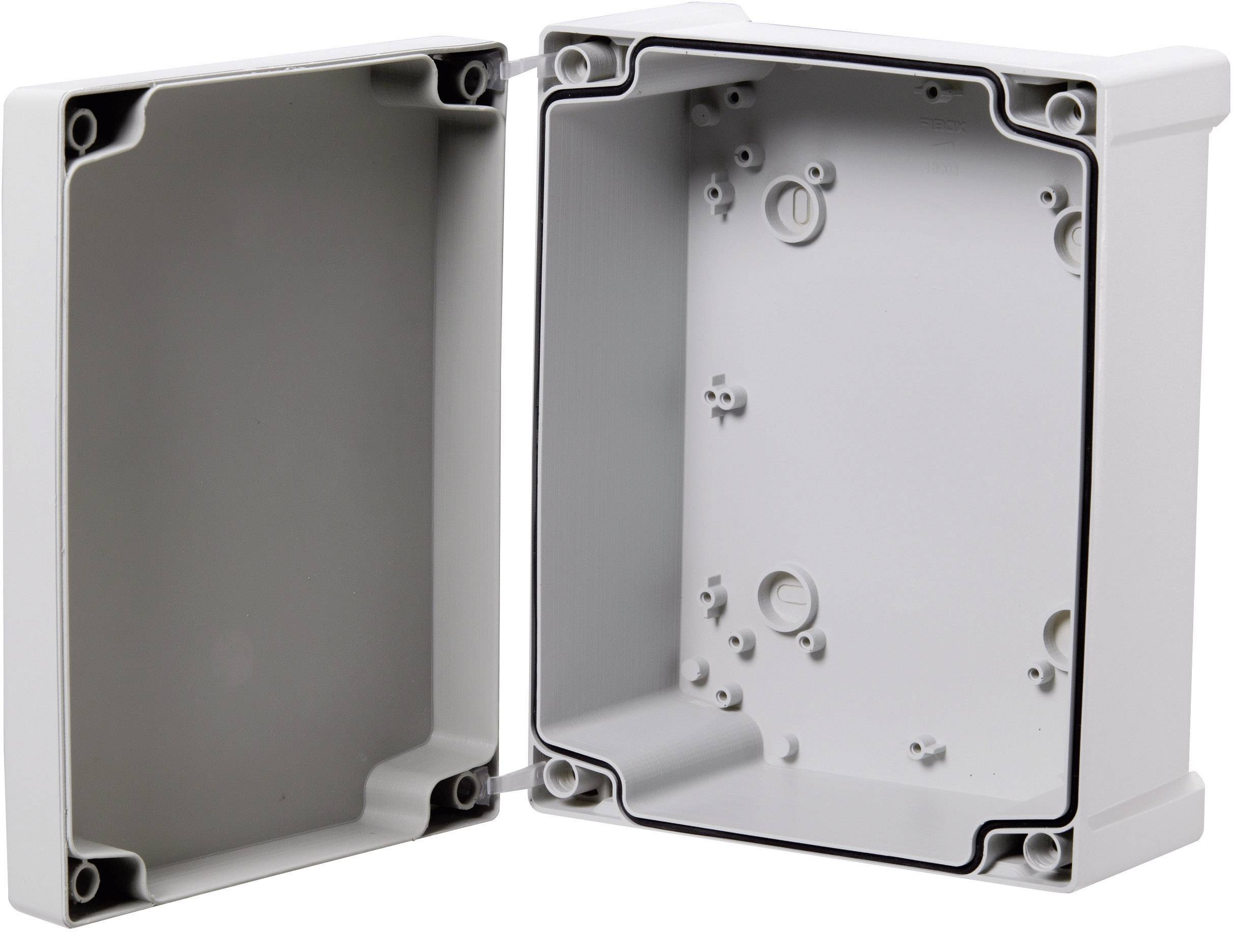 Fibox TA 292411 Wall-mount enclosure 289 x 239 x 107 Acrylonitrile butadiene styrene Grey-white (RAL 7035) 1 pc(s)