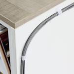 Label-the-cable cable holder made of Velcro self adhesive, cable guide, cable clamps white 10 pcs LTC wall