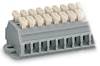 WAGO 261-422/341-000 Punch-down block 6 mm Pull spring Configuration: L Grey 100 pc(s)