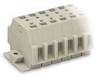 WAGO 262-140 Punch-down block 5 mm Pull spring Configuration: L Grey 25 pc(s)