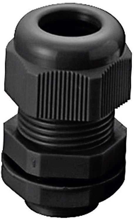 TRU COMPONENTS 1593300 Cable gland M16 Polyamide Black (RAL 9005) 1 pc(s)