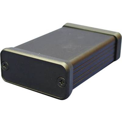 Hammond Electronics  1455J1601BK Treaded casing Aluminium  Black 1 pc(s) 