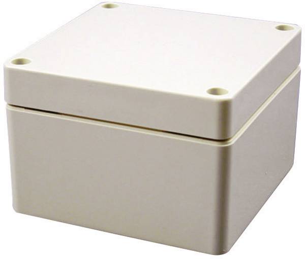 Hammond Electronics 1554SGY Universal enclosure 160 x 160 x 90 Acrylonitrile butadiene styrene Grey-white (RAL 7035) 1 pc(s)