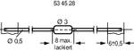 B82141-A1103K Choke Axial lead 10 µH 0.6 Ω 0.41 A 1 pc(s)