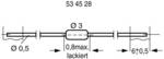 B82141-A1103K Choke Axial lead 10 µH 0.6 Ω 0.41 A 1 pc(s)