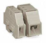 Space-saving, 2-conductor Ex e II end terminal block