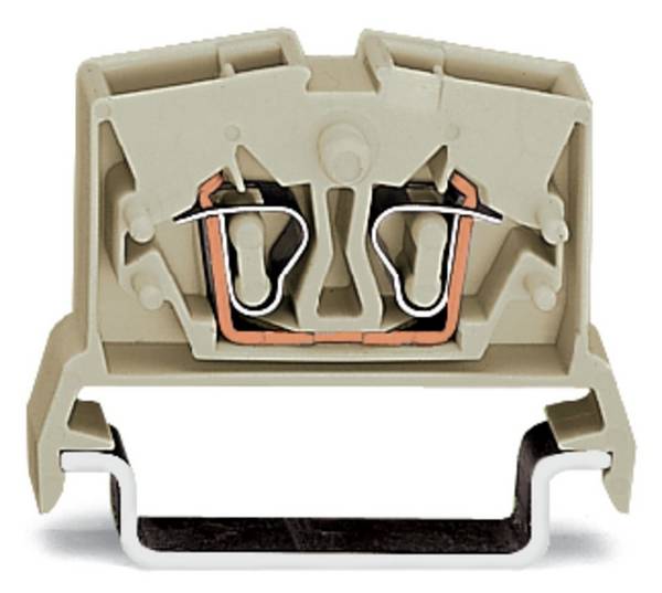 WAGO 264-125 Continuity 6 mm Pull spring Configuration: L Grey 100 pc(s)