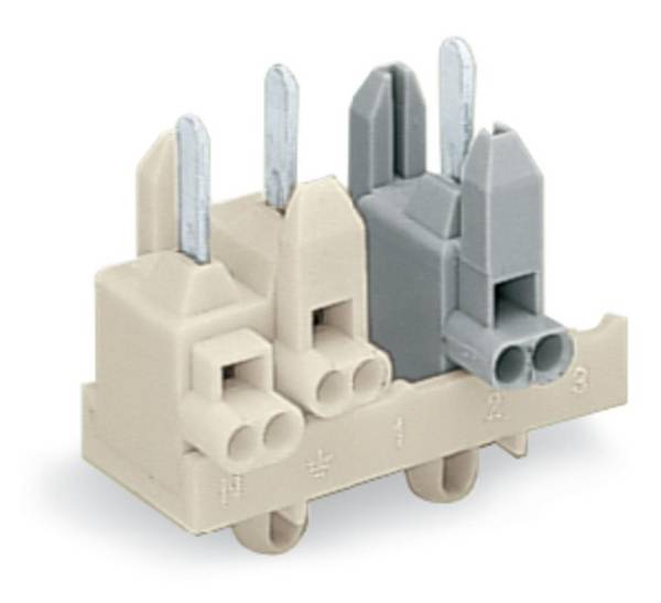 WAGO 277-124  Connector clip flexible: -  fixed: 0.5-1 mm² Number of pins: 4 500 pc(s) White