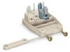WAGO 277-126 WAGO GmbH & Co. KG Connector clip flexible: - fixed: 0.5-1 mm² Number of pins: 3 250 pc(s) White
