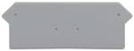 End and intermediate plate