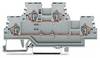 WAGO 279-501 Dual port continuity 4 mm Pull spring Configuration: L, L Grey 50 pc(s)